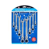 Blue Spot Tools 8 PCE Flexible Metric Ratchet Spanner Set (8-19mm)