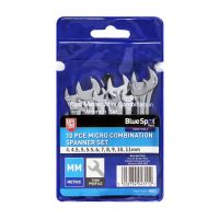 Blue Spot Tools 10 PCE Micro Combination Spanner Set (4-11mm)
