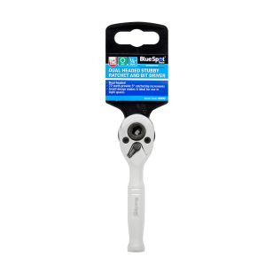 Blue Spot Tools Dual Headed Stubby Ratchet And Bit Driver