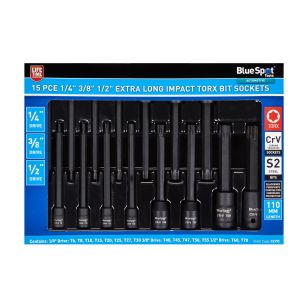 BLUE SPOT TOOLS 15 PCE 1/4