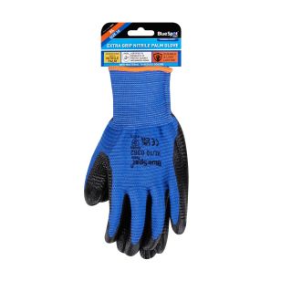 Blue Spot Tools XL Extra Grip Nitrile Palm Glove