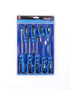 Blue Spot Tools 9 PCE Screwdriver Set