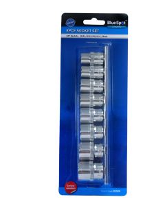 Blue Spot Tools 8 PCE 3/8" Metric Socket Set (10-19mm)