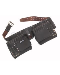 Blue Spot Tools Deluxe Oil Tanned Leather Double Tool Belt