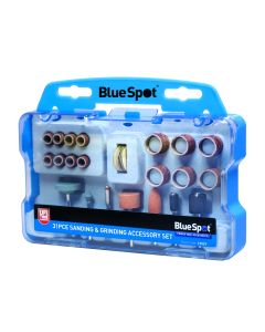 Blue Spot Tools 31 PCE Rotary Tool Sanding and Grinding Accessory Set
