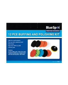 Blue Spot Tools 12 PCE Buffing and Polishing Kit