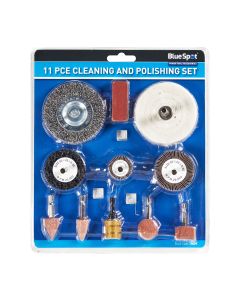 Blue Spot Tools 11 PCE Cleaning And Polishing Set