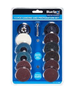 Blue Spot Tools 12 PCE Sanding And Preparation Set