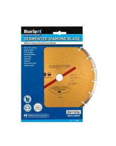 Blue Spot Tools 230mm (9") Segmented Gold Diamond Dry Cutting Disc