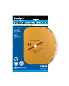 Blue Spot Tools 300mm (12") Segmented Gold Diamond Dry Cutting Disc