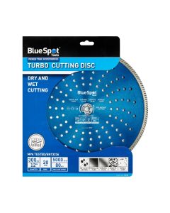 Blue Spot Tools 300mm (12") Turbo Cutting Disc
