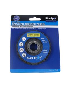 Blue Spot Tools 100mm (4") Rust Remover Grinding Wheel
