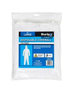 Blue Spot Tools Large Disposable Coverall (170-178cm)