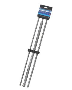 Blue Spot Tools 3 PCE 600mm SDS Plus Drill Bit Set (12, 16, 24mm)