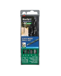 Blue Spot Tools 5 PCE Wood Drill Set (4-10mm)