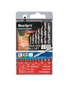 Blue Spot Tools 13 PCE HSS Drill Set (1.5mm - 6.5mm)