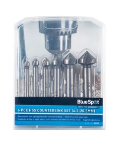 Blue Spot Tools 6 PCE HSS Countersink Set (6.3-20.5mm)