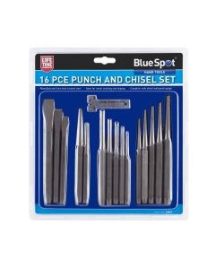Blue Spot Tools 16 PCE Punch and Chisel Set