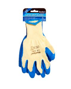 Blue Spot Tools Latex Grip Gloves (Large)