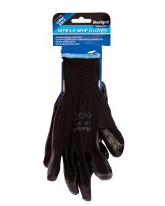 Blue Spot Tools Nitrile Grip Gloves (Large)