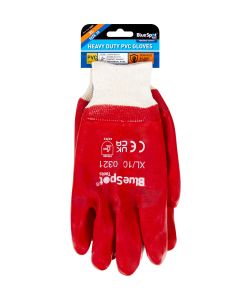 Blue Spot Tools Heavy Duty PVC Gloves Extra Large