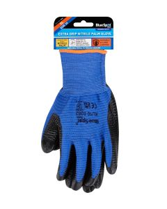 Blue Spot Tools XL Extra Grip Nitrile Palm Glove