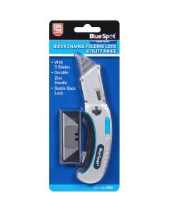 Blue Spot Tools Quick Change Folding Utility Knife