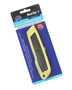 Blue Spot Tools Soft Grip Hi-Vis Retractable Knife