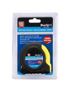 Blue Spot Tools 8m (26ft) Extra-Wide Blade Tape Measure