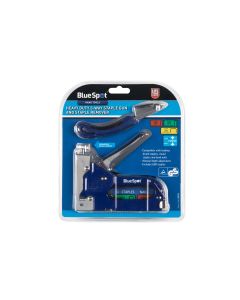 Blue Spot Tools Heavy Duty 3-Way Staple Gun And Staple Remover