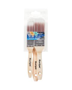 Blue Spot Tools 3 PCE Synthetic Paint Brush Set (1”, 1 ½” and 2”)