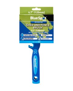 Blue Spot Tools 4.7" (120mm) Shed and Fence Brush 