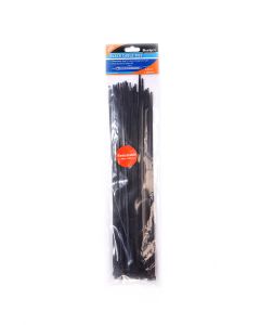 Blue Spot Tools 50 PCE 4.8mm x 350mm Black Cable Ties