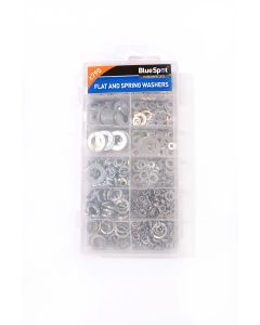 Blue Spot Tools 790 PCE Assorted Flat And Spring Washer Set