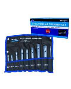 Blue Spot Tools 8 PCE Tubular Spanner Set (6-22mm)