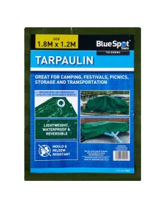 Blue Spot Tools Green 1.8M X 1.2M Tarpaulin