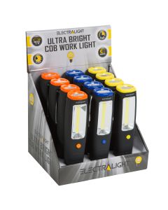 Electralight COB Work Light With Batteries