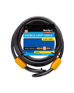 Blue Spot Tools 2.5m x 8mm Double Loop Cable