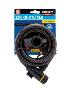 Blue Spot Tools 15mm x 1.8m Locking Cable