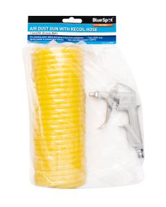 Blue Spot Tools Air Dust Gun with Nylon Recoil Hose (7.6m/25ft) (Female BSP)