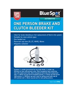 Blue Spot Tools One Person Brake And Clutch Bleeder Kit