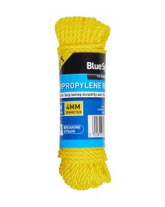 Blue Spot Tools 15M x 4mm (50FT) Polypropylene Rope
