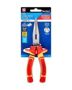 Blue Spot Tools 200mm (8") VDE Long Nose Plier