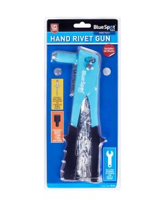 Blue Spot Tools Hand Rivet Gun With Rivets