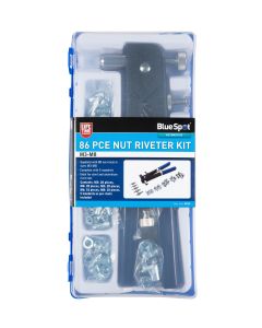 Blue Spot Tools 86 PCE Nut Riveter Kit (M3 - M8)