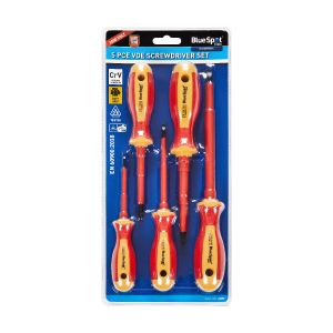 Blue Spot Tools 5 PCE VDE Screwdriver Set