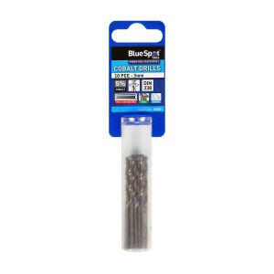 Blue Spot Tools 10 PCE Cobalt Drills (3mm)