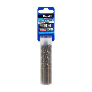 Blue Spot Tools 10 PCE Cobalt Drills (4.8mm)