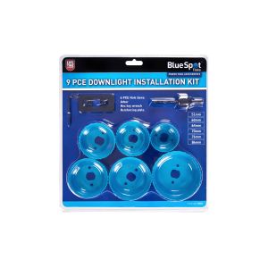 Blue Spot Tools 9 PCE Downlight Installation Kit (51-86mm)