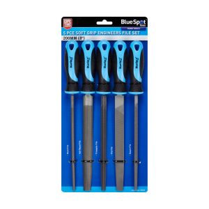 Blue Spot Tools 5 PCE 200mm (8") Soft Grip File Set